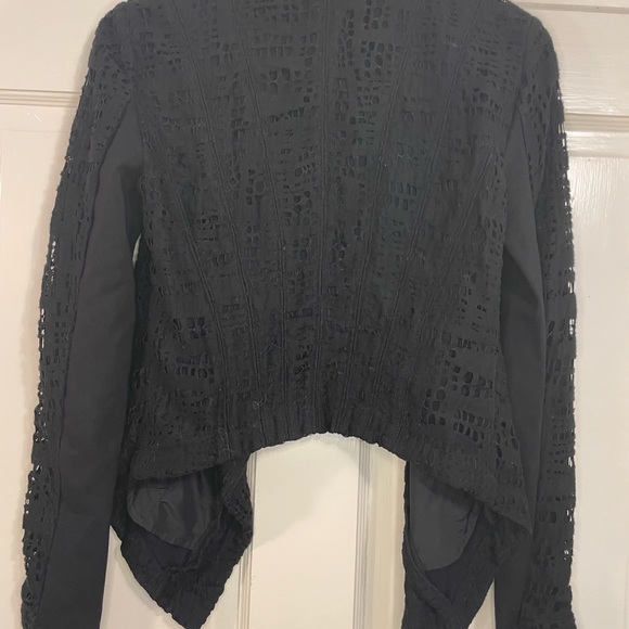 Addison Lace Open Front Jacket from Neiman Marcus - Picture 3 of 5